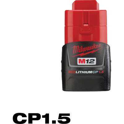 Milwaukee M12 REDLITHIUM Lithium-Ion 1.5 Ah Compact Battery Pack