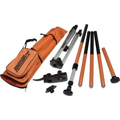 Johnson Level All-In-One Laser Mounting Pole with Tripod