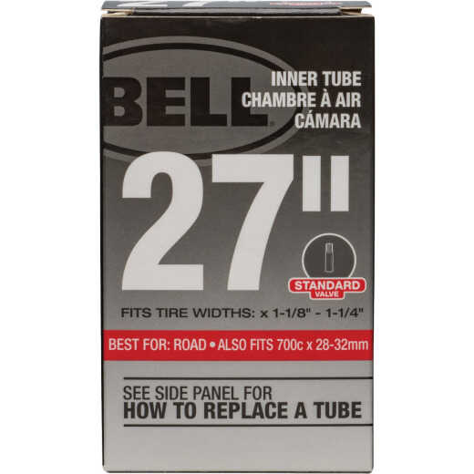 Bell 27 In. Standard Premium Quality Rubber Bicycle Tube